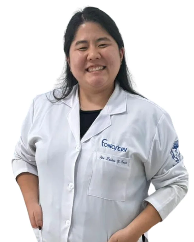 Karina Yuka Taira, fonoaudióloga da Fonoserv