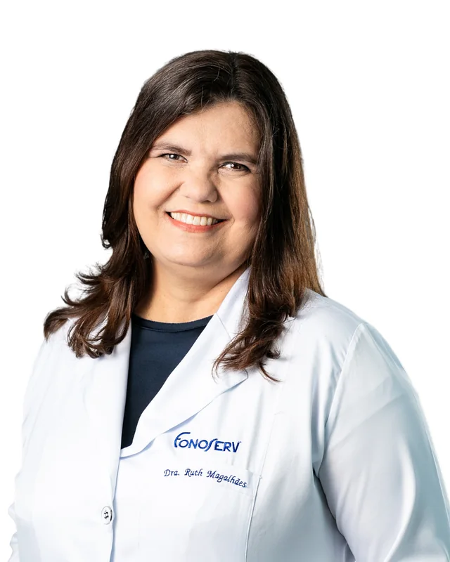 Dra. Ruth Magalhães, fonoaudióloga da Fonoserv