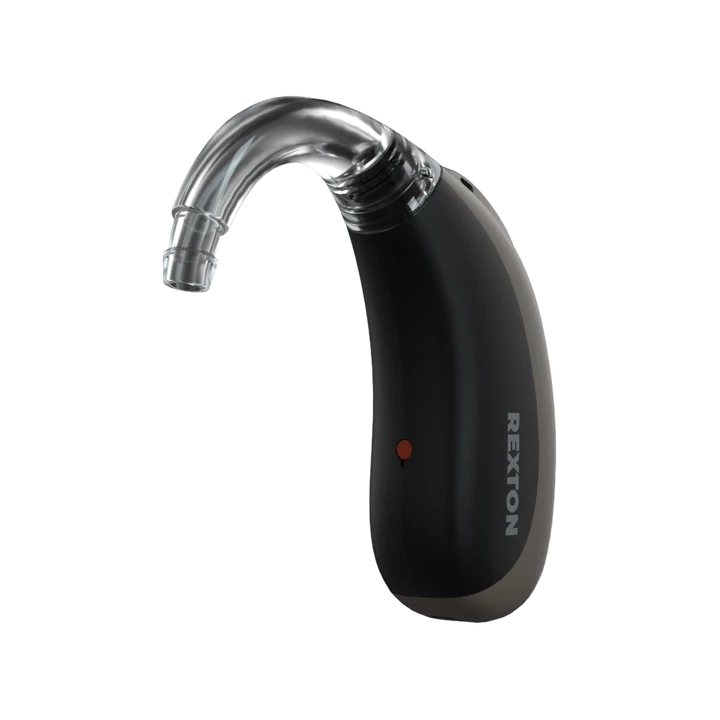 Aparelho auditivo Rexton BiCore B-Li Rugged retroauricular preto